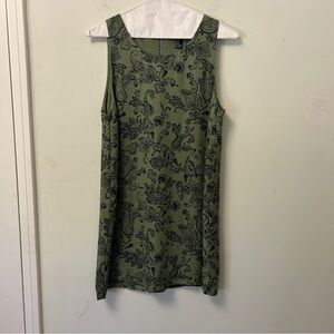 Green Paisley Dress